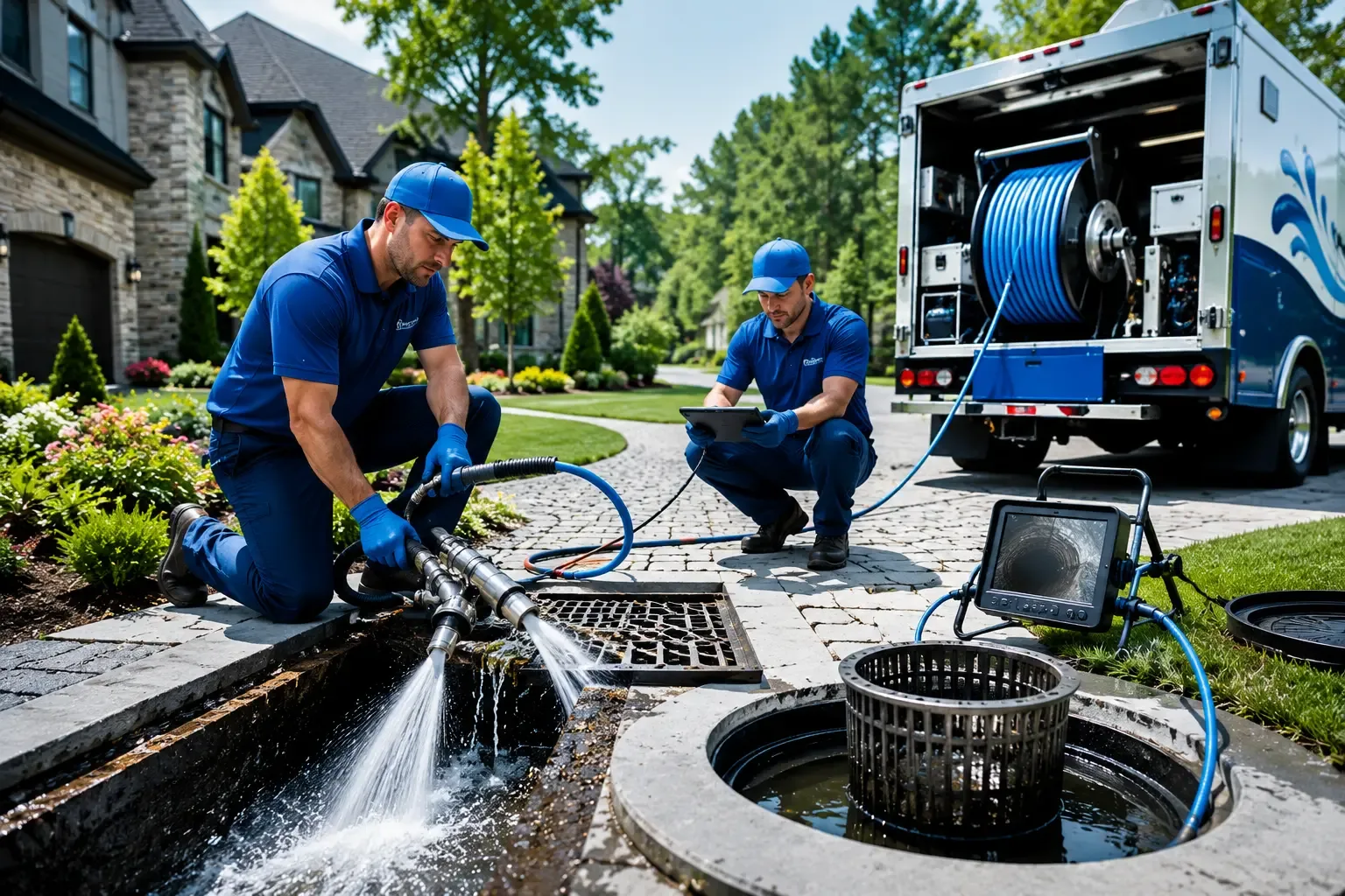 Local outdoor drain cleaning professionals in Hamlet, IN